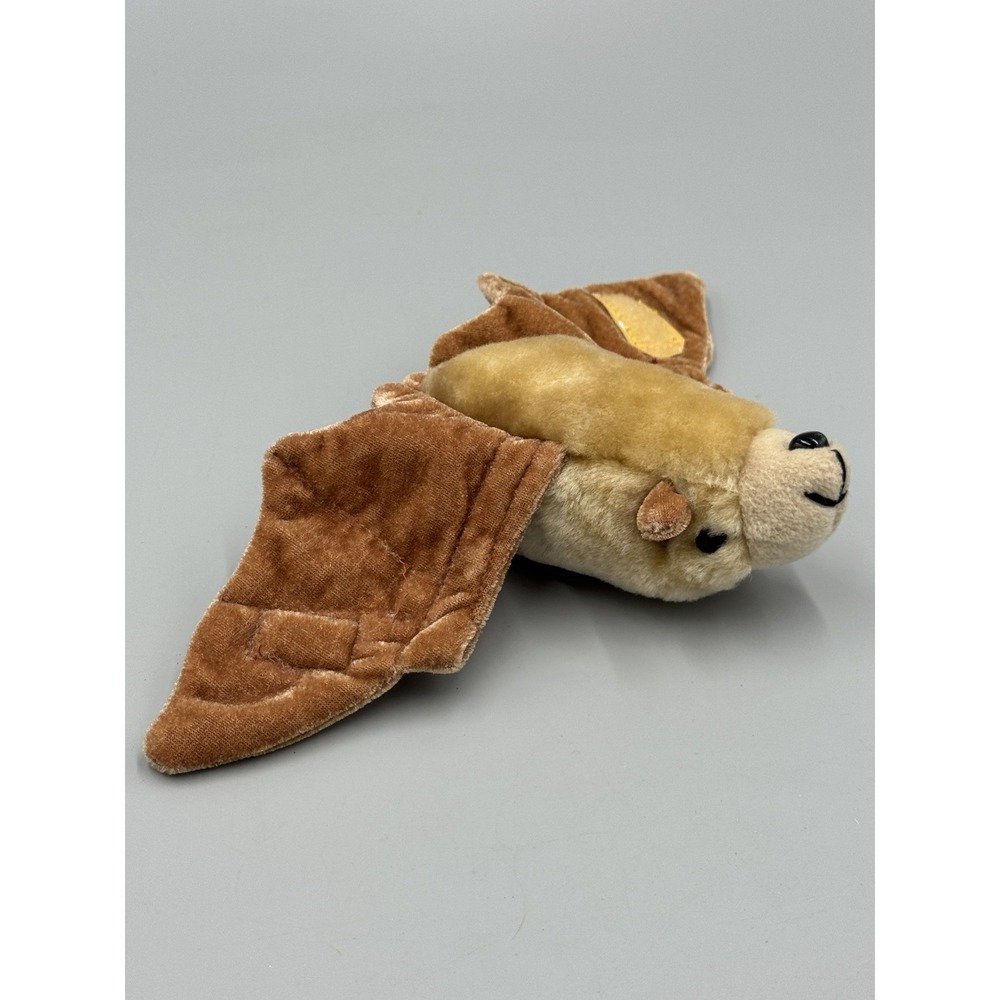 Miniature Brown Bat Plush 4 Inch Stuffed Animal No Tag